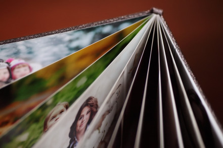 Фотокнига Премиум с твердой фотообложкой